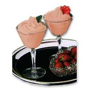 calorie control peach mousse mix