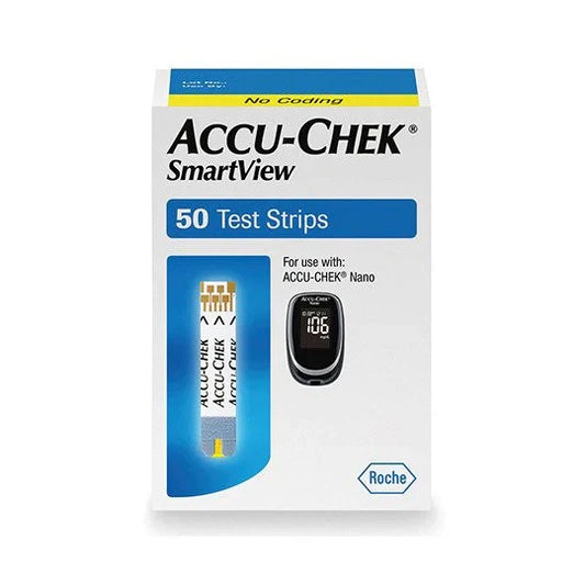 Accu-Chek SmartView Test Strips 50's