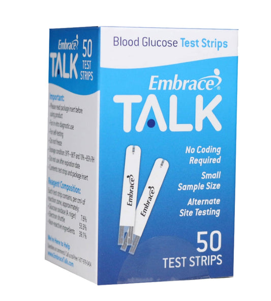 Embrace Test Strips 50's