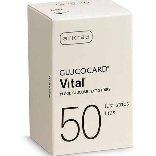 Glucocard Vital Test Strips 50's