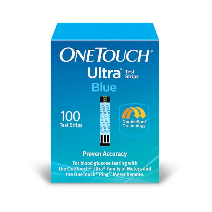 One Touch Ultra Blue Test Strips 100's