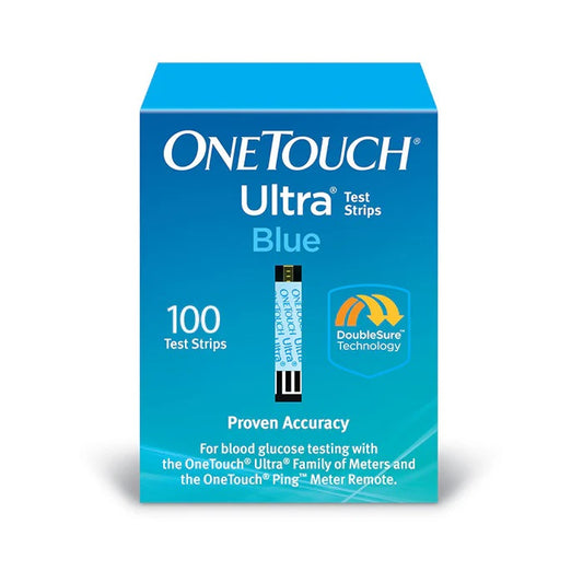 One Touch Ultra Blue Test Strips 100's