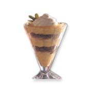 Calorie control no bake custard mix