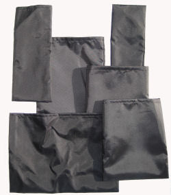 FRIO Nylon Water proof black liner.