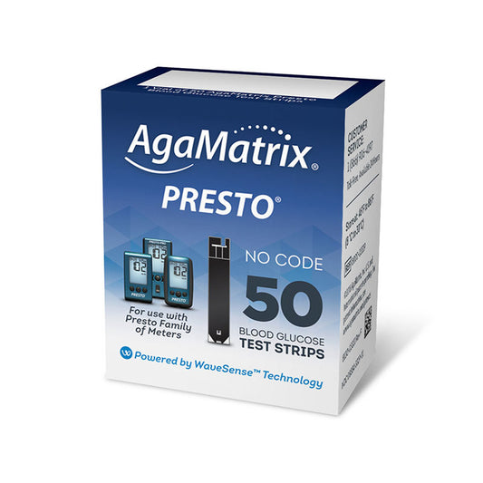 WaveSense Presto Test Strips 50's