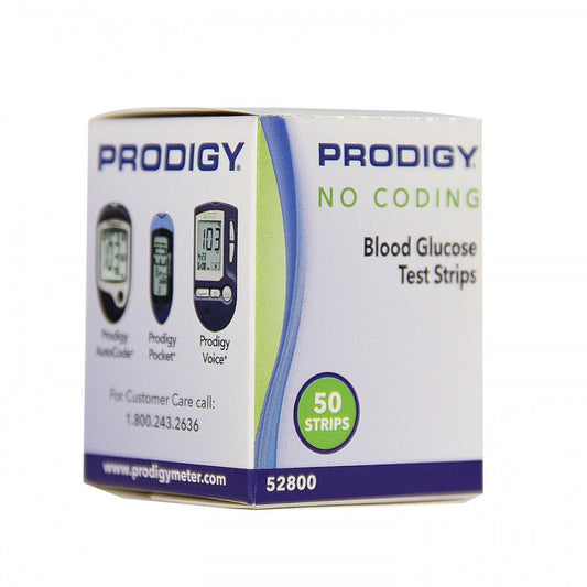 Prodigy Autocode Test Strips 50's