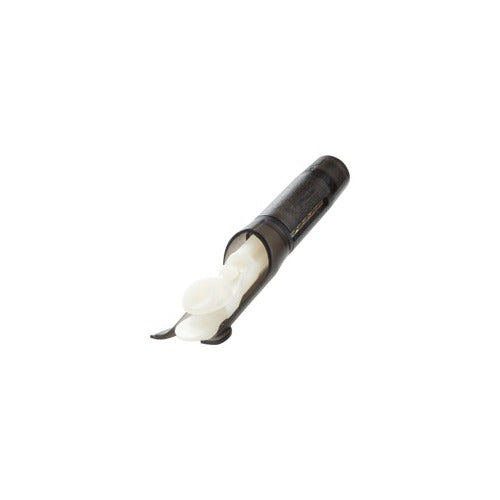 Medtronic Sil-Serter infusion set. The device is plastic with black and white.
