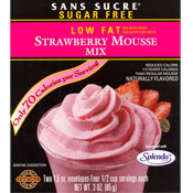 Sans Sucre Strawberry Mousse Mix