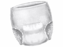 SureCare Protective Underwear Extra Large Waist 56 count.