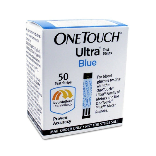 One Touch Ultra Blue Test Strips 50's