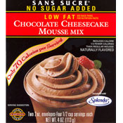 Sans Sucre Chocolate cheesecake mix