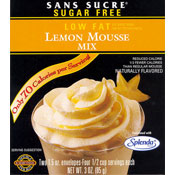 Sans Sucre Lemon Mousse Mix