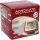 Advocate Wrist Blood pressure monitor. Packaged in a medium/small sized red cardboard box.