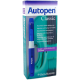 Autopen 3.0mL reusable insulin cartridge delivery pen. 2 unit. Device is dark green with white. Packaged in a cardboard box. 