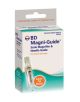 BD Magni-Guide Scale Magnifier & Needle Guide. Packaged in a small white and teal cardboard box