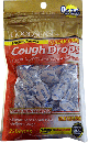 Sugar Free Goodsense Cough Drops Black Cherry. Packaged in a gold, clear, red, and yellow plastic bag. 