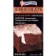 Sweet'N Low Chocolate cake mix. Packaged in a black and gold small cardboard box