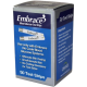 Embrace Test Strips 50 count, packaged in a blue and grey cardboard box