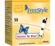 FreeStyle Test Strips 50 count, packaged in a yellow cardboard box with a blue butterfly