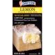Sweet'N Low Lemon Cake Mix. Packaged in a small black and yellow cardboard box.