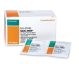 Skin Prep No Sting Protective Wipes 50 count. Packaged in a small white, orange and teal cardboard box.