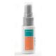 Skin Prep No Sting Protective Spray 1 ounce. Spray is inside a small white plastic bottles with teal and orange and grey nozzle.