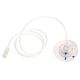Medtronic Quick-set Luer Lock Infusion Set. Device is a white plastic  and adhesive with white tube/cord.