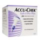 Accu-Chek Safe-T-Pro Plus Lancets 200 count, packaged in a small white and purple cardboard box