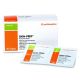 Skin Prep Protective Wipes 50 count.  Packaged in a small white, green and orange cardboard box.