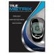 True Metrix Blood Glucose Monitor plus 100 Strips Combo, packaged in a small black, silver and blue cardboard box