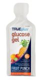 TruePlus Glucose Gel 1.1 fluid ounces single dose. Gel is inside a white plastic bag.
