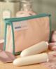 Amielle Comfort. graduated dilators with universal handles. Tan and packaged in a small beige cloth bag