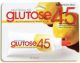 Glucose 45 Lemon 1 tube. Tube is white and plastic with yellow with lemons.