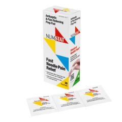 NUMSTAT Antiseptic Numbing Wipes